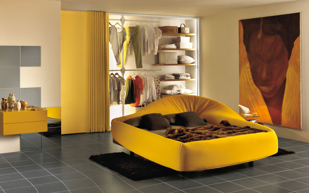 the colletto bed from lago available @ glottman