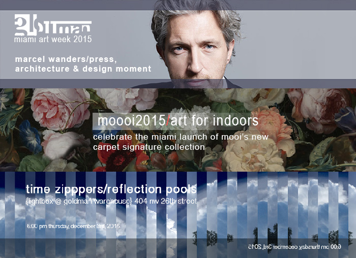 glottman presents marcel wanders, moooi & time zippers during miami art week 2015