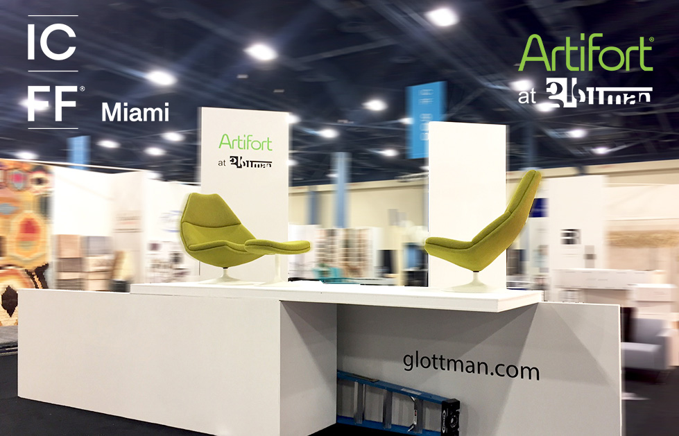 glottman showcases artifort at icff miami