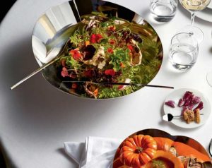 glottman alessi collection: salad serving bowl
