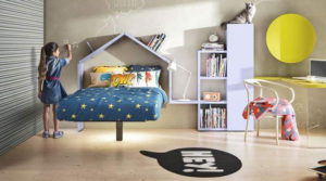 glottman lago fluttua bed for kids