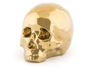 memorabilia limited edition gold my skull